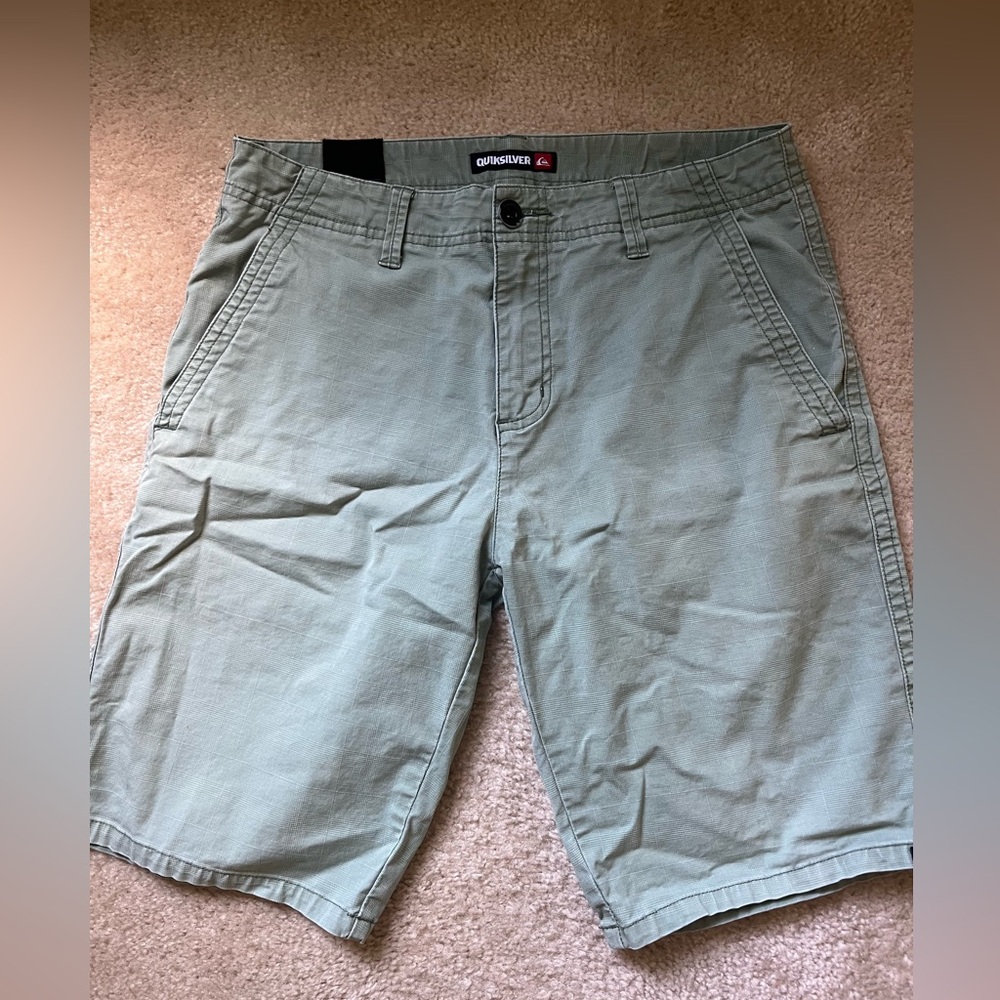 Quiksilver Men's Olive Casual Shorts